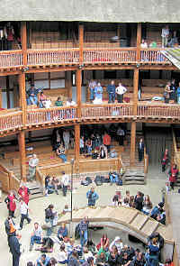 Venetian bridge style steps to stage - Merchant of Venice